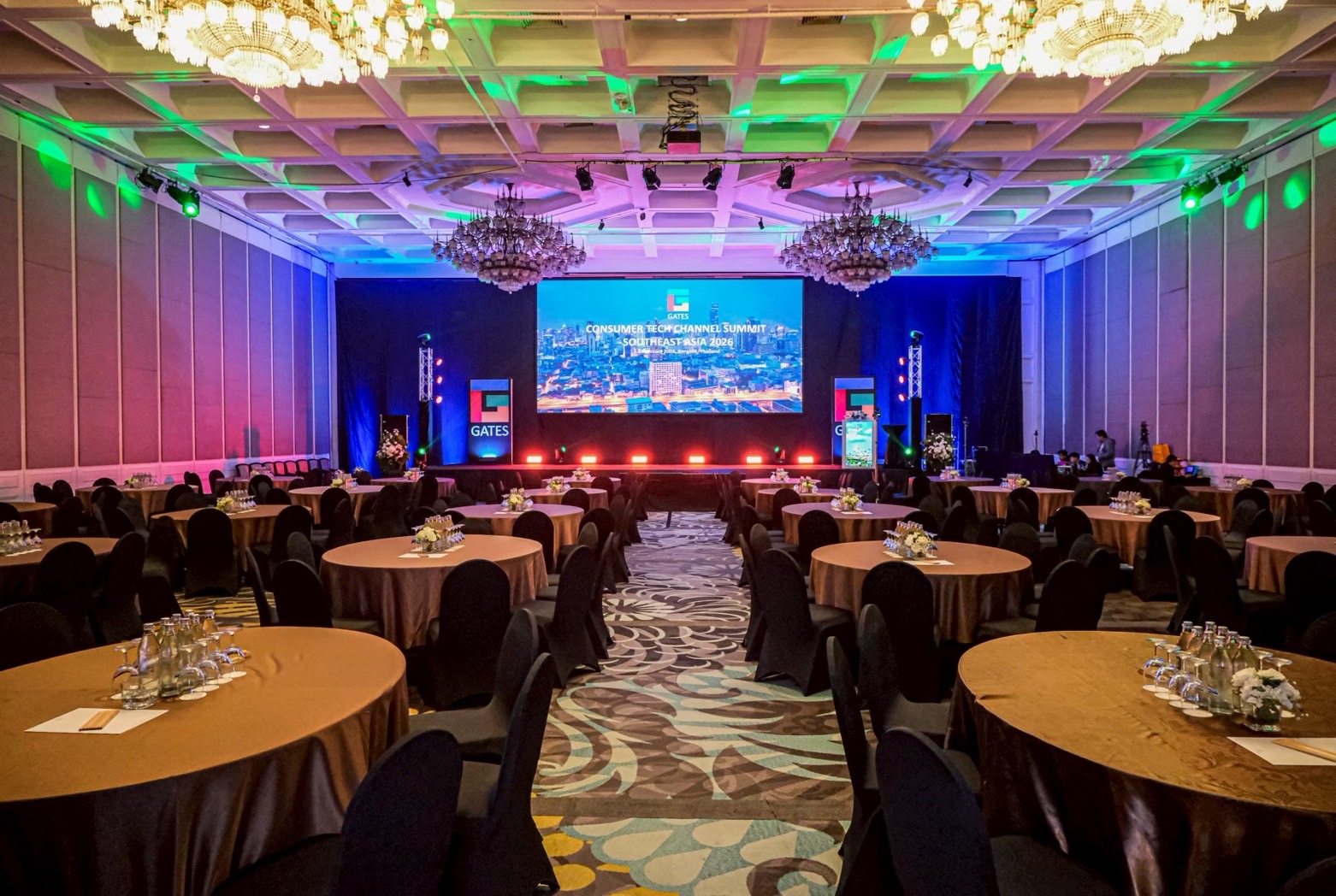 Meeting hall layout at Centara Grand at Central Plaza Ladprao Bangkok